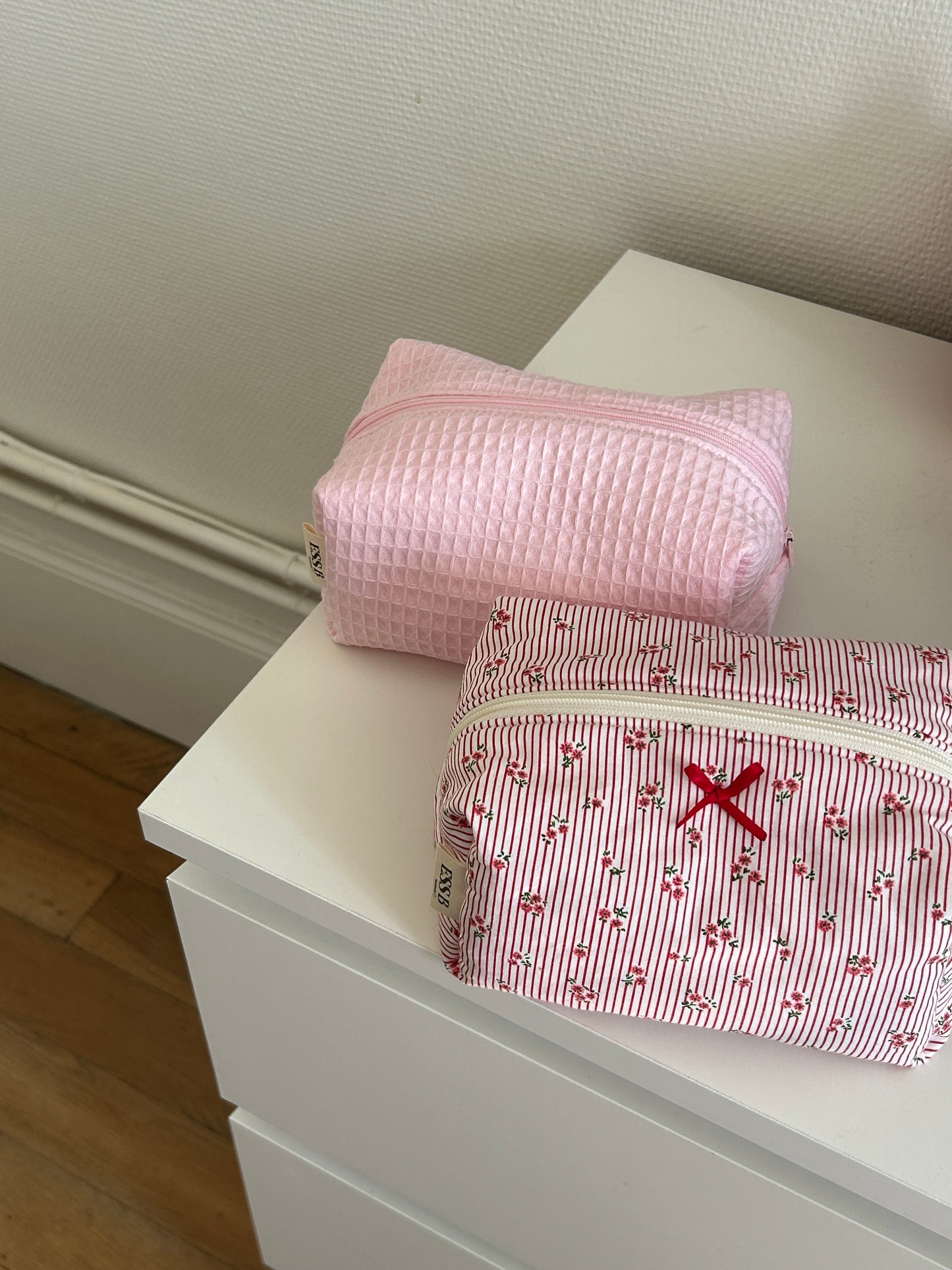 La trousse - rosy stripes