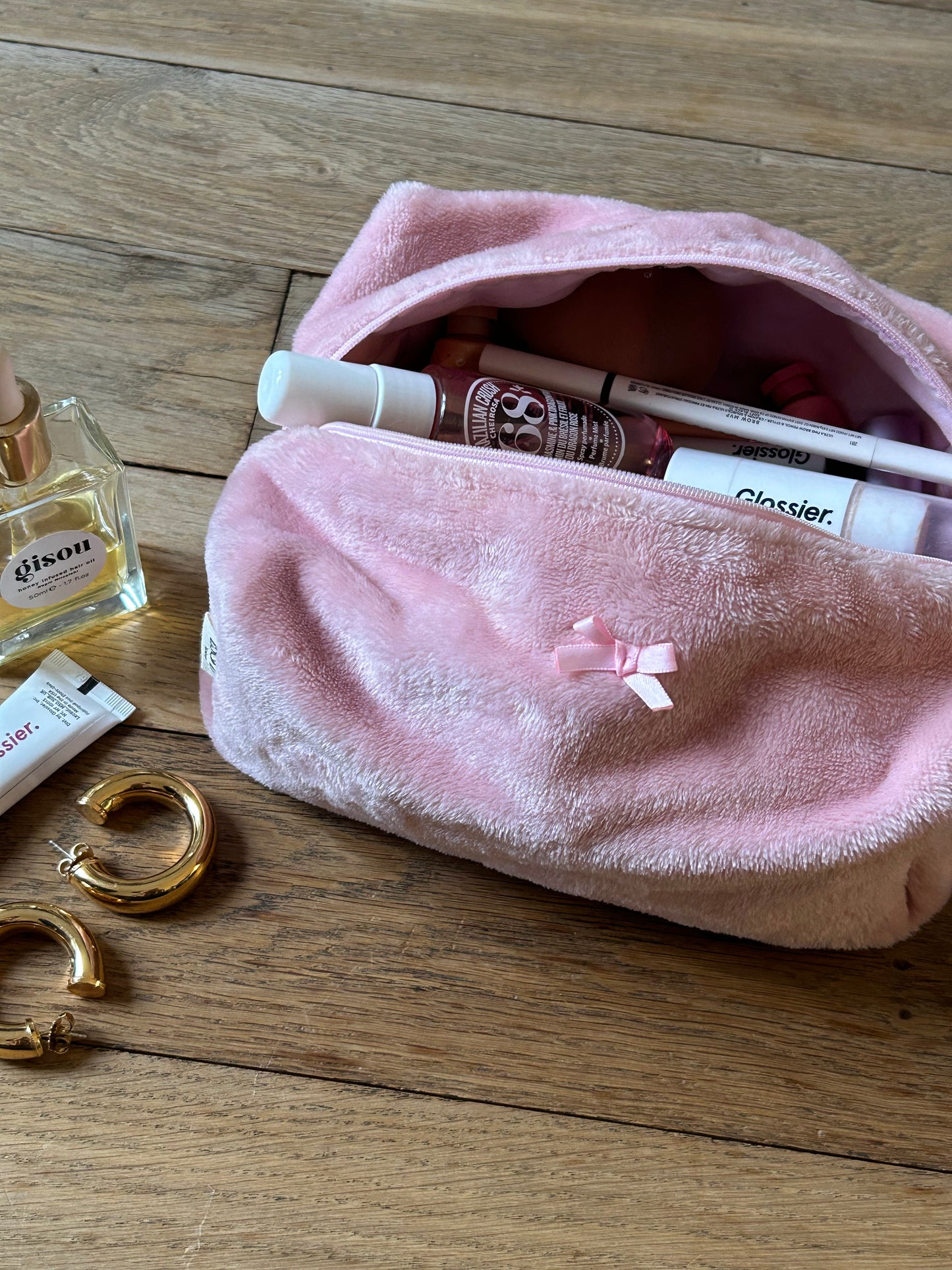 La trousse - doudou rose