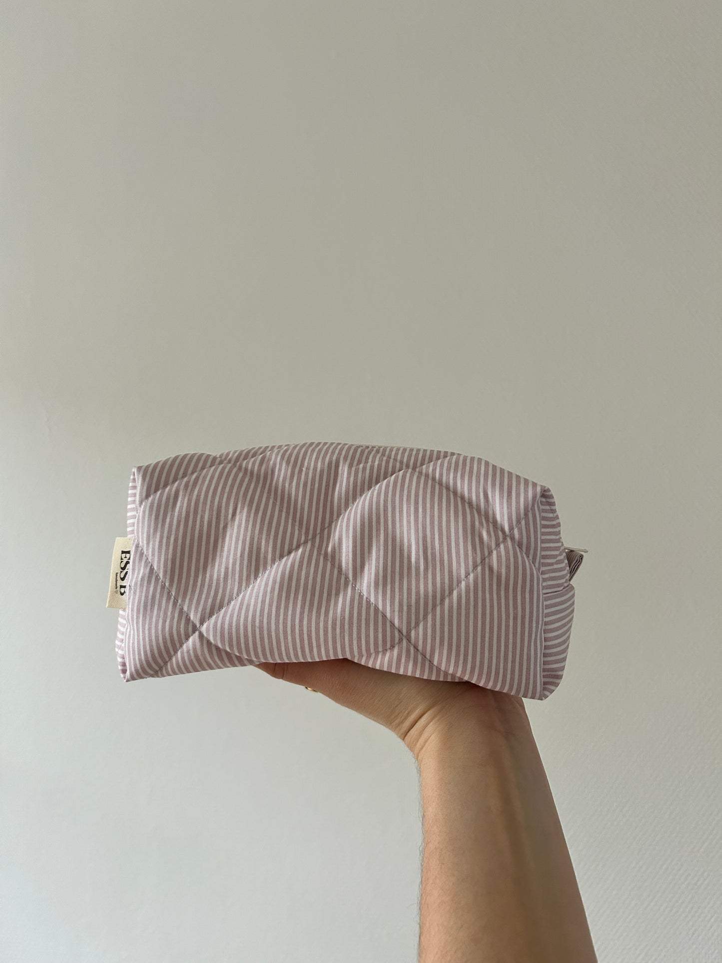 La trousse - pink striped